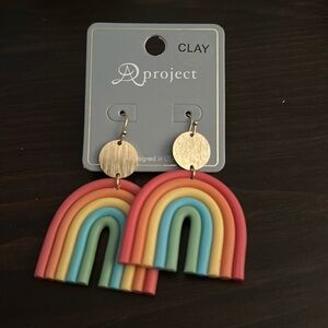 Clay Rainbow Earrings